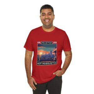 Mojitos, not mosquitos / Men's Miami Pixel T-shirt - Imagen 164