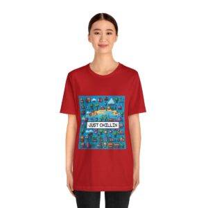 Just Chillin / Men's Miami Pixel T-shirt - Imagen 160