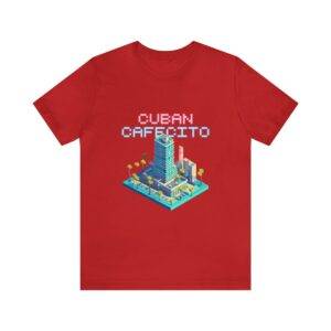 Cuban Cafecito / Men's Miami Pixel T-shirt - Imagen 158