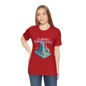 Cuban Cafecito / Men's Miami Pixel T-shirt - Imagen 161