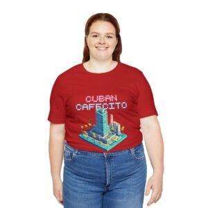 Cuban Cafecito / Men's Miami Pixel T-shirt - Imagen 163