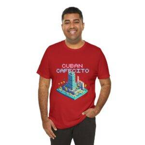 Cuban Cafecito / Men's Miami Pixel T-shirt - Imagen 164