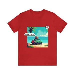 Keep Calm / Men's Miami Pixel T-shirt - Image 158