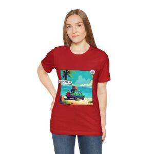 Keep Calm / Men's Miami Pixel T-shirt - Image 161