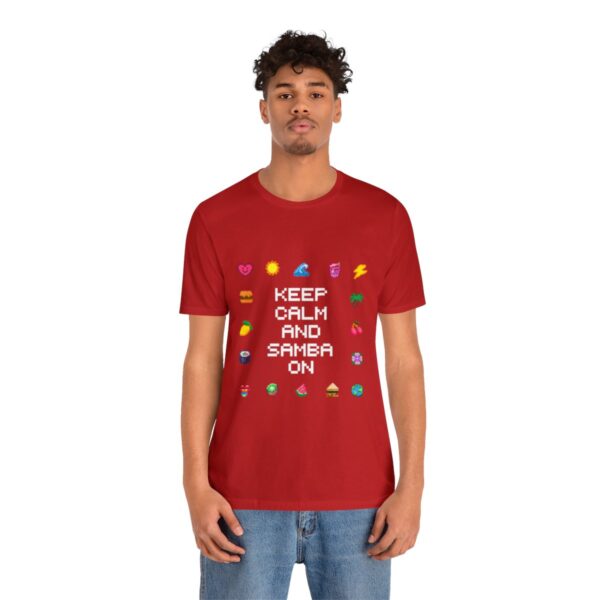 Keep Calm Out Miami / Camiseta Pixel Miami para hombre