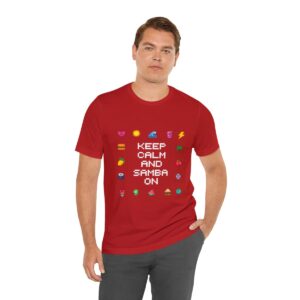 Keep Calm Out Miami / Men's Miami Pixel T-shirt - Imagen 6