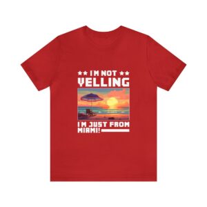 I'm not yelling / Men's Miami Pixel T-shirt - Image 158
