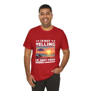I'm not yelling / Men's Miami Pixel T-shirt - Image 164