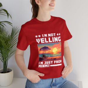 I'm not yelling / Men's Miami Pixel T-shirt - Image 165