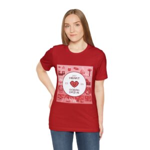My Heart is on Ocean Drive / Men's Miami Pixel T-shirt - Imagen 161