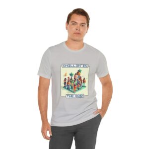 Chillin' In The 305 / Men's Miami Pixel T-shirt - Imagen 78