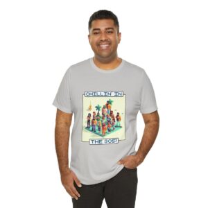Chillin' In The 305 / Men's Miami Pixel T-shirt - Imagen 80