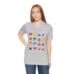 Tropical Fruits / Men's Miami Pixel T-shirt - Imagen 77