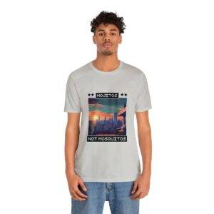 Mojitos, not mosquitos / Men's Miami Pixel T-shirt - Imagen 73