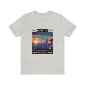Mojitos, not mosquitos / Men's Miami Pixel T-shirt - Imagen 74