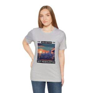 Mojitos, not mosquitos / Men's Miami Pixel T-shirt - Imagen 77