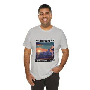 Mojitos, not mosquitos / Men's Miami Pixel T-shirt - Imagen 80
