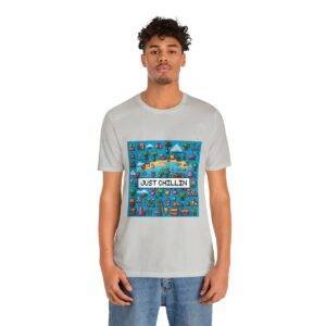 Just Chillin / Men's Miami Pixel T-shirt - Imagen 73