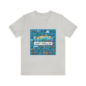 Just Chillin / Men's Miami Pixel T-shirt - Imagen 74