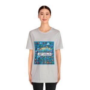 Just Chillin / Men's Miami Pixel T-shirt - Imagen 76