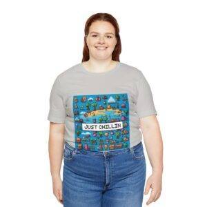 Just Chillin / Men's Miami Pixel T-shirt - Imagen 79