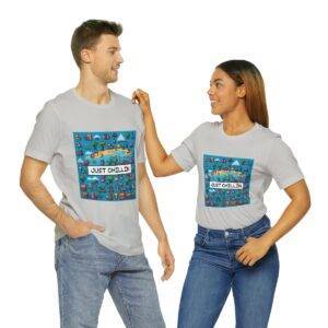 Just Chillin / Men's Miami Pixel T-shirt - Imagen 82