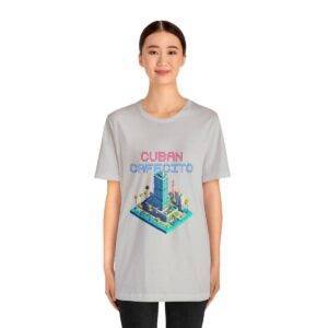 Cuban Cafecito / Men's Miami Pixel T-shirt - Imagen 76
