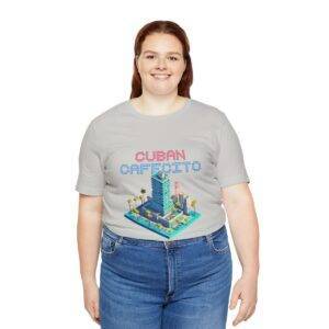 Cuban Cafecito / Men's Miami Pixel T-shirt - Imagen 79