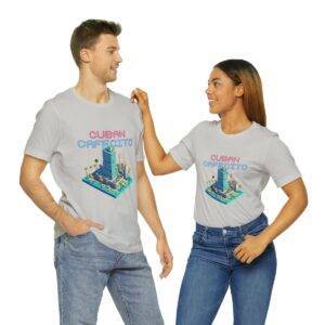 Cuban Cafecito / Men's Miami Pixel T-shirt - Imagen 82