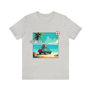 Keep Calm / Men's Miami Pixel T-shirt - Image 74