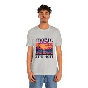 Tropic like it's hot / Men's Miami Pixel T-shirt - Imagen 73