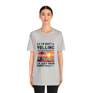 I'm not yelling / Men's Miami Pixel T-shirt - Image 76