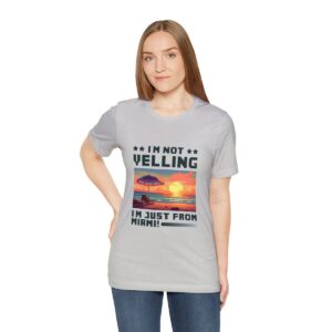 I'm not yelling / Men's Miami Pixel T-shirt - Image 77