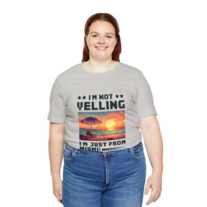I'm not yelling / Men's Miami Pixel T-shirt - Image 79
