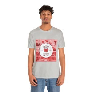 My Heart is on Ocean Drive / Men's Miami Pixel T-shirt - Imagen 73