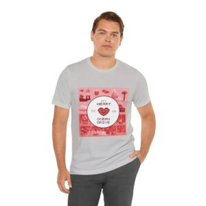My Heart is on Ocean Drive / Men's Miami Pixel T-shirt - Imagen 78