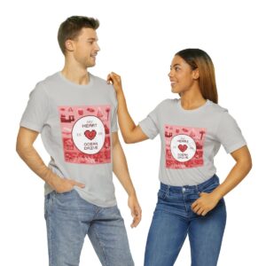 My Heart is on Ocean Drive / Men's Miami Pixel T-shirt - Imagen 82
