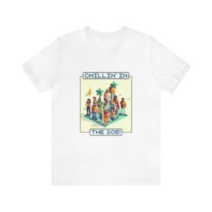 Chillin' In The 305 / Men's Miami Pixel T-shirt - Imagen 14