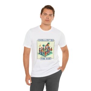 Chillin' In The 305 / Men's Miami Pixel T-shirt - Imagen 18