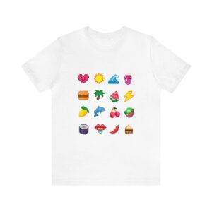 Tropical Fruits / Men's Miami Pixel T-shirt - Imagen 14