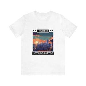 Mojitos, not mosquitos / Men's Miami Pixel T-shirt - Imagen 14