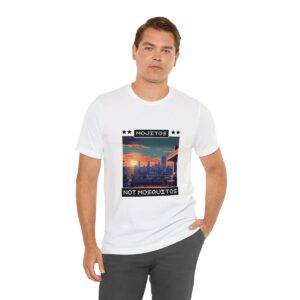 Mojitos, not mosquitos / Men's Miami Pixel T-shirt - Imagen 18