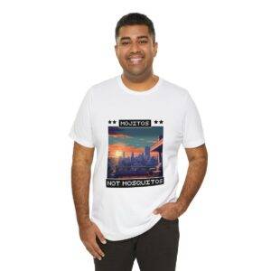 Mojitos, not mosquitos / Men's Miami Pixel T-shirt - Imagen 20