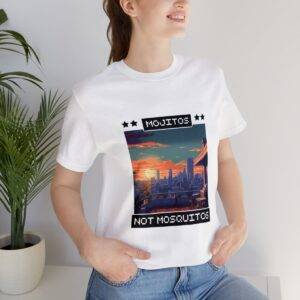 Mojitos, not mosquitos / Men's Miami Pixel T-shirt - Imagen 21
