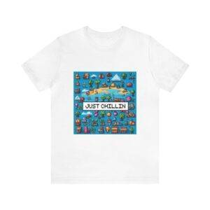 Just Chillin / Men's Miami Pixel T-shirt - Imagen 14