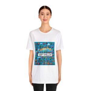 Just Chillin / Men's Miami Pixel T-shirt - Imagen 16