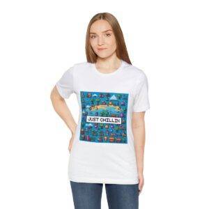 Just Chillin / Men's Miami Pixel T-shirt - Imagen 17