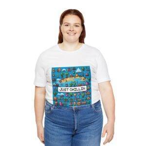 Just Chillin / Men's Miami Pixel T-shirt - Imagen 19