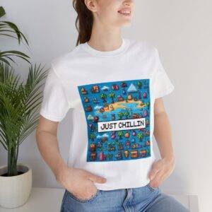 Just Chillin / Men's Miami Pixel T-shirt - Imagen 21
