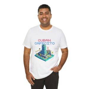Cuban Cafecito / Men's Miami Pixel T-shirt - Imagen 20